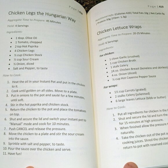 Instant Pot Cookbook - Picture 4 of 5